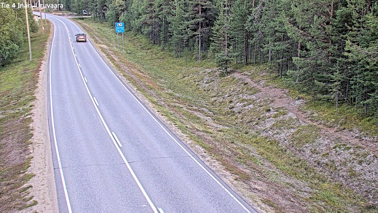 Kelikamerat Kuva Tie 4 Inari, Uruvaara, Inari, Lappi