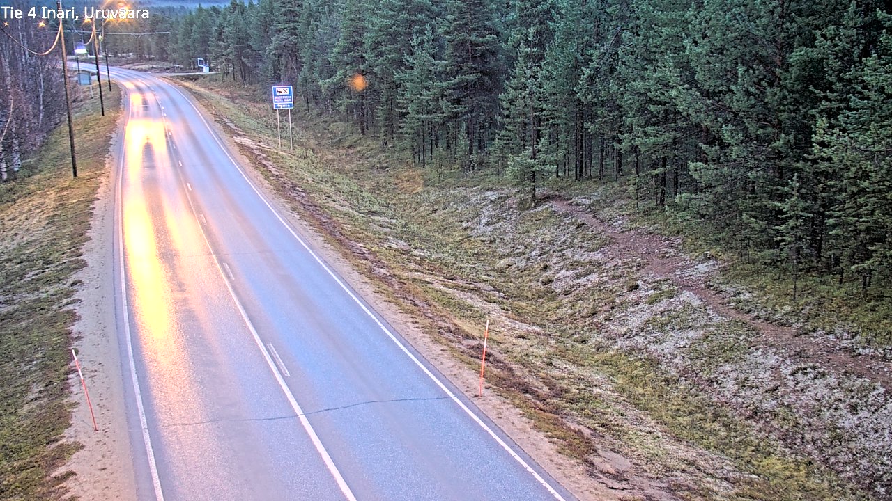 Kelikamerat Kuva Tie 4 Inari, Uruvaara, Inari, Lappi