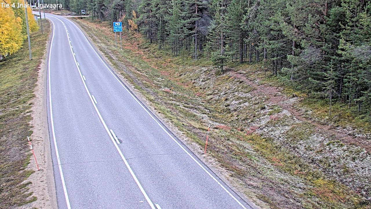Kelikamerat Kuva Tie 4 Inari, Uruvaara, Inari, Lappi
