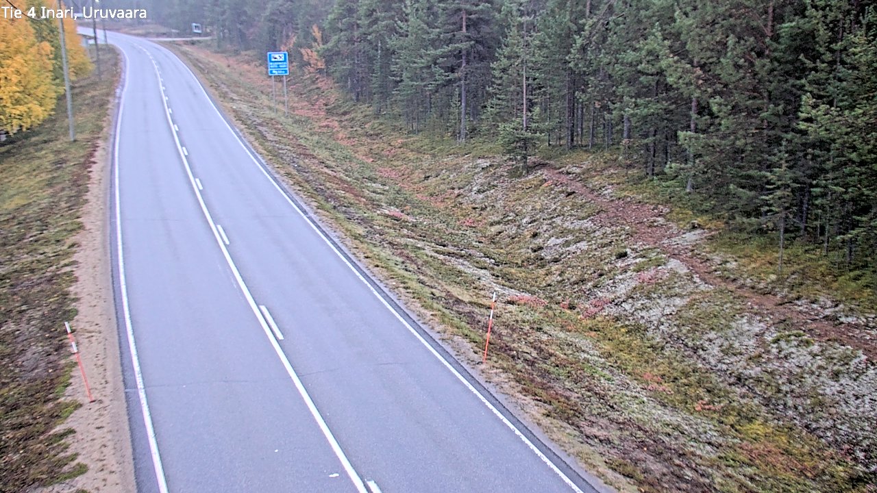 Kelikamerat Kuva Tie 4 Inari, Uruvaara, Inari, Lappi