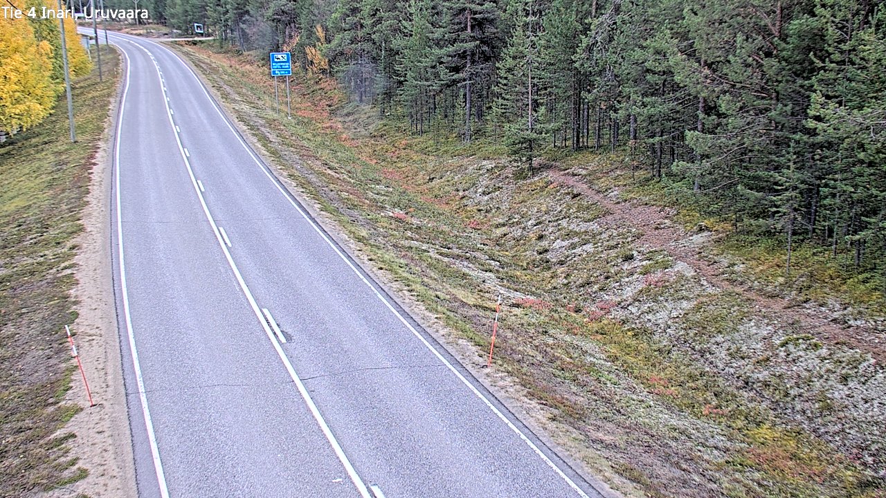 Kelikamerat Kuva Tie 4 Inari, Uruvaara, Inari, Lappi