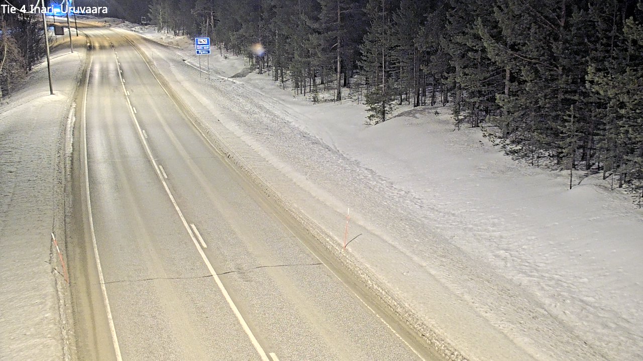 Kelikamerat Kuva Tie 4 Inari, Uruvaara, Inari, Lappi