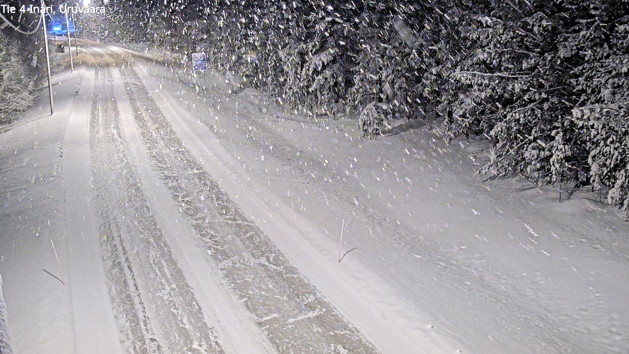 Kelikamerat Kuva Tie 4 Inari, Uruvaara, Inari, Lappi