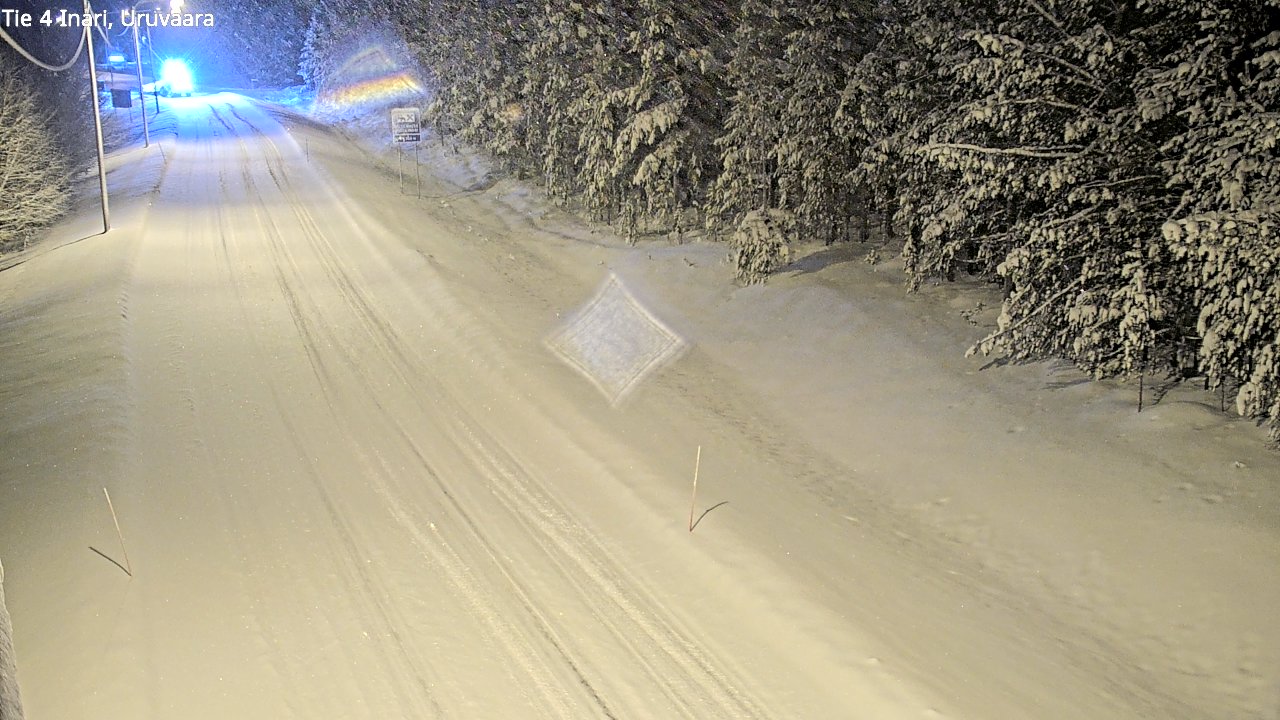 Kelikamerat Kuva Tie 4 Inari, Uruvaara, Inari, Lappi