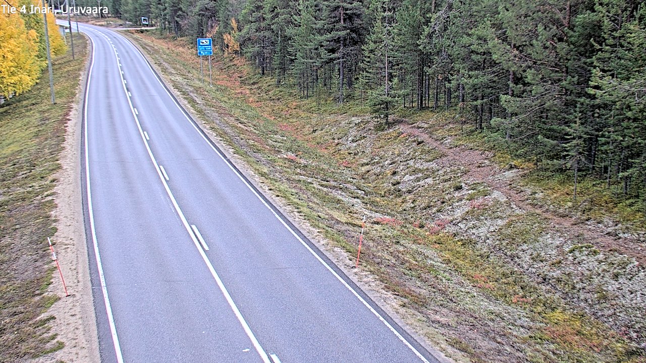Kelikamerat Kuva Tie 4 Inari, Uruvaara, Inari, Lappi