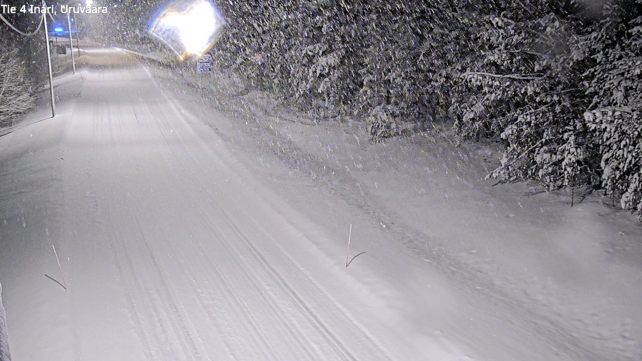Kelikamerat Kuva Tie 4 Inari, Uruvaara, Inari, Lappi