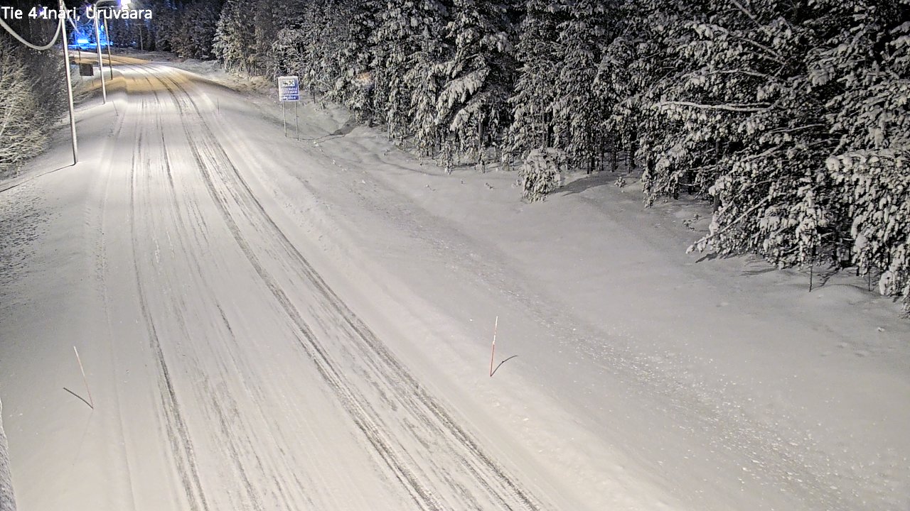 Kelikamerat Kuva Tie 4 Inari, Uruvaara, Inari, Lappi