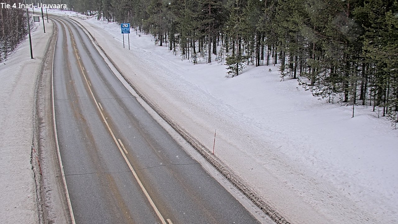 Kelikamerat Kuva Tie 4 Inari, Uruvaara, Inari, Lappi