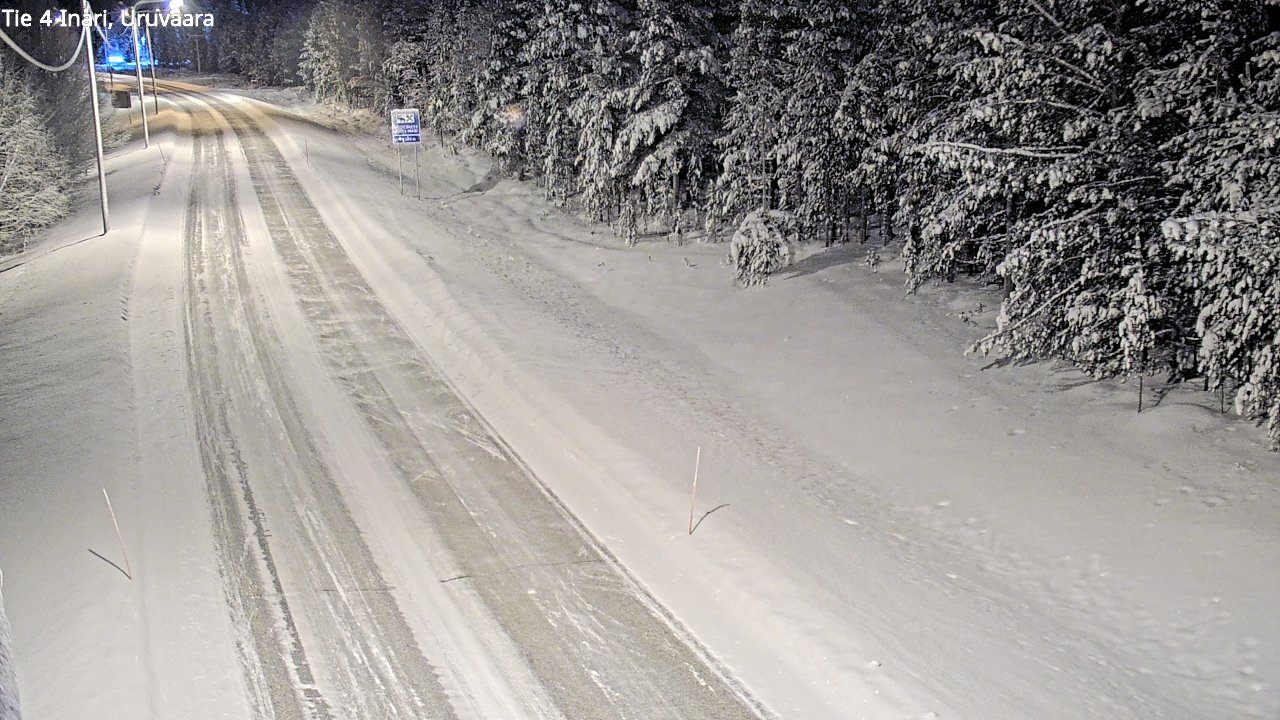 Kelikamerat Kuva Tie 4 Inari, Uruvaara, Inari, Lappi