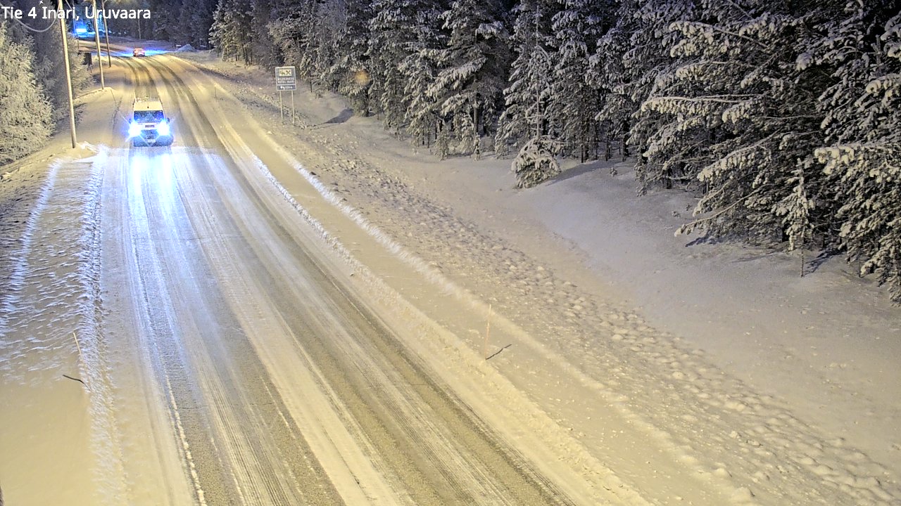 Kelikamerat Kuva Tie 4 Inari, Uruvaara, Inari, Lappi