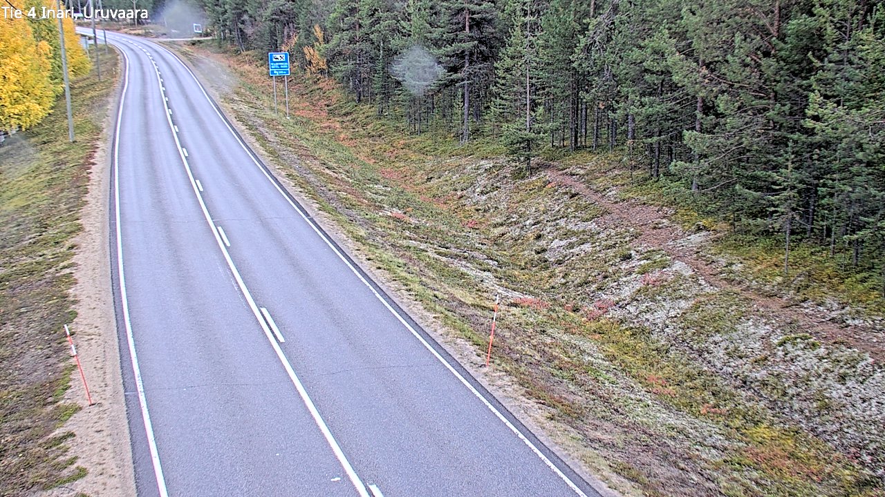 Kelikamerat Kuva Tie 4 Inari, Uruvaara, Inari, Lappi