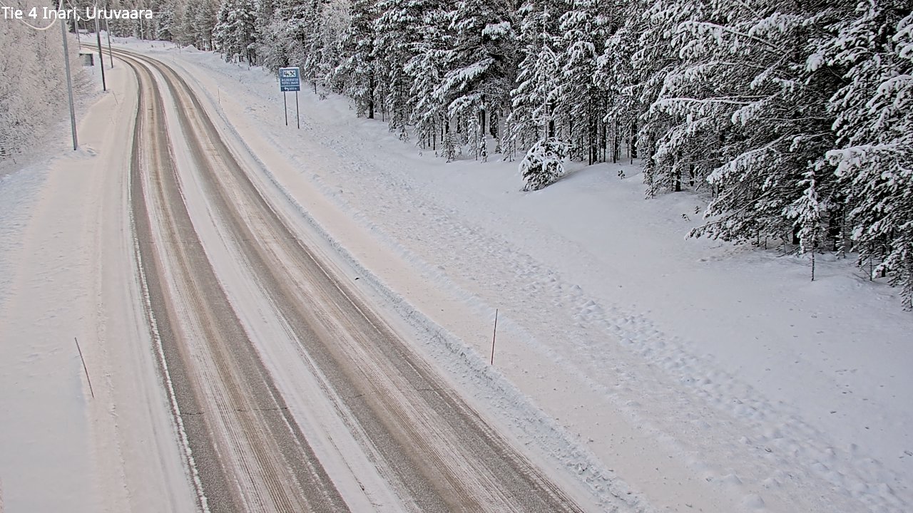 Kelikamerat Kuva Tie 4 Inari, Uruvaara, Inari, Lappi