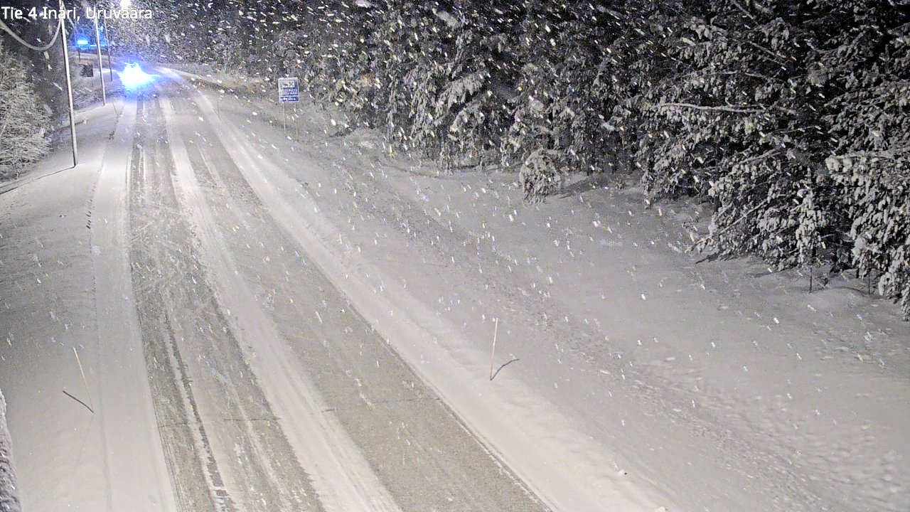 Kelikamerat Kuva Tie 4 Inari, Uruvaara, Inari, Lappi