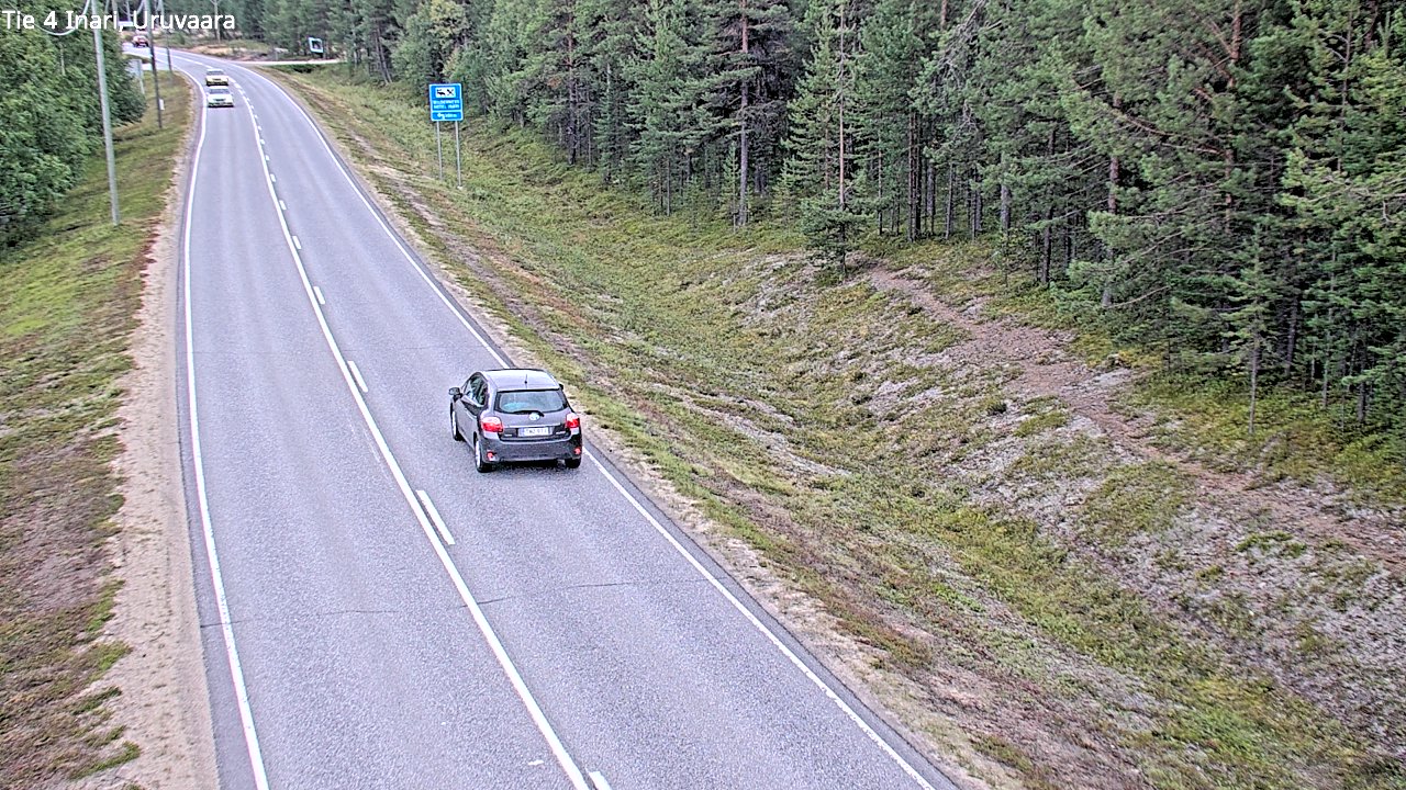 Kelikamerat Kuva Tie 4 Inari, Uruvaara, Inari, Lappi