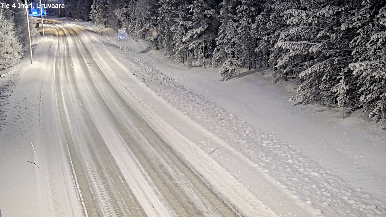 Kelikamerat Kuva Tie 4 Inari, Uruvaara, Inari, Lappi