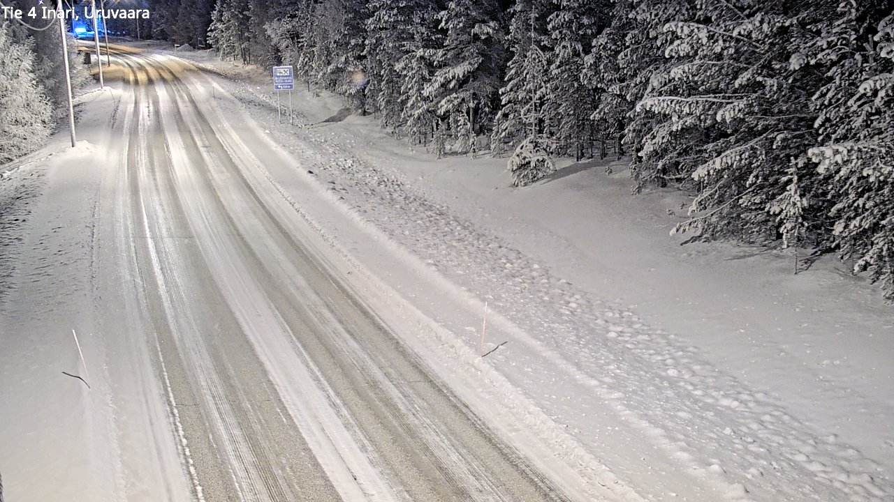 Kelikamerat Kuva Tie 4 Inari, Uruvaara, Inari, Lappi