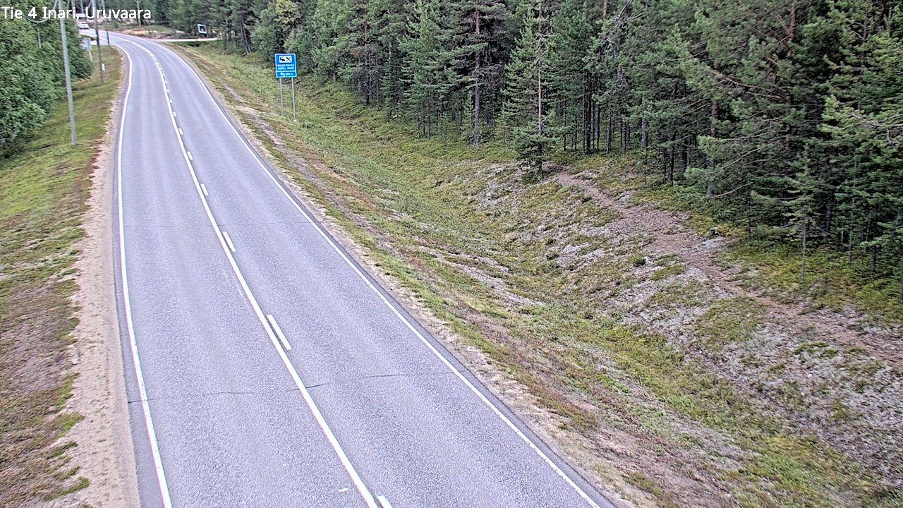 Kelikamerat Kuva Tie 4 Inari, Uruvaara, Inari, Lappi