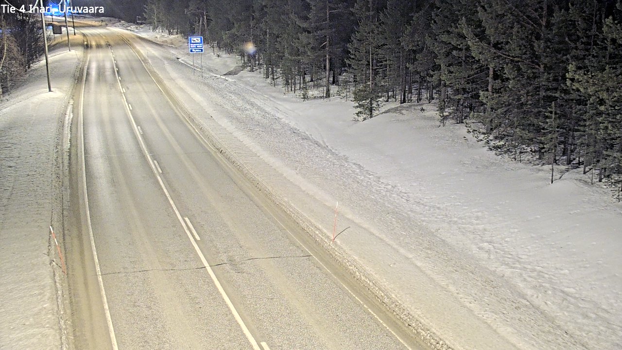 Kelikamerat Kuva Tie 4 Inari, Uruvaara, Inari, Lappi