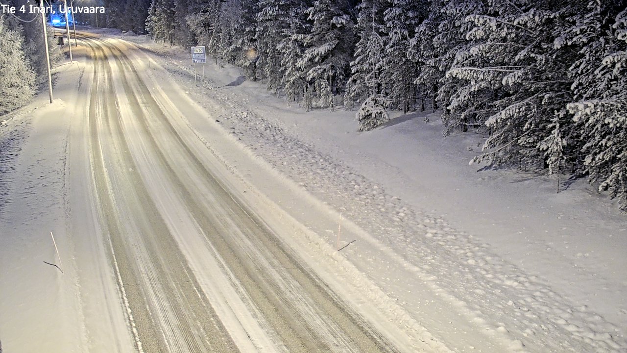 Kelikamerat Kuva Tie 4 Inari, Uruvaara, Inari, Lappi