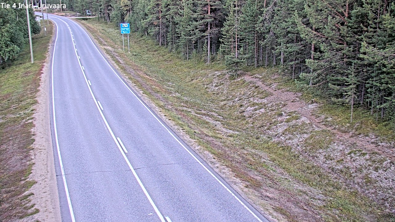 Kelikamerat Kuva Tie 4 Inari, Uruvaara, Inari, Lappi
