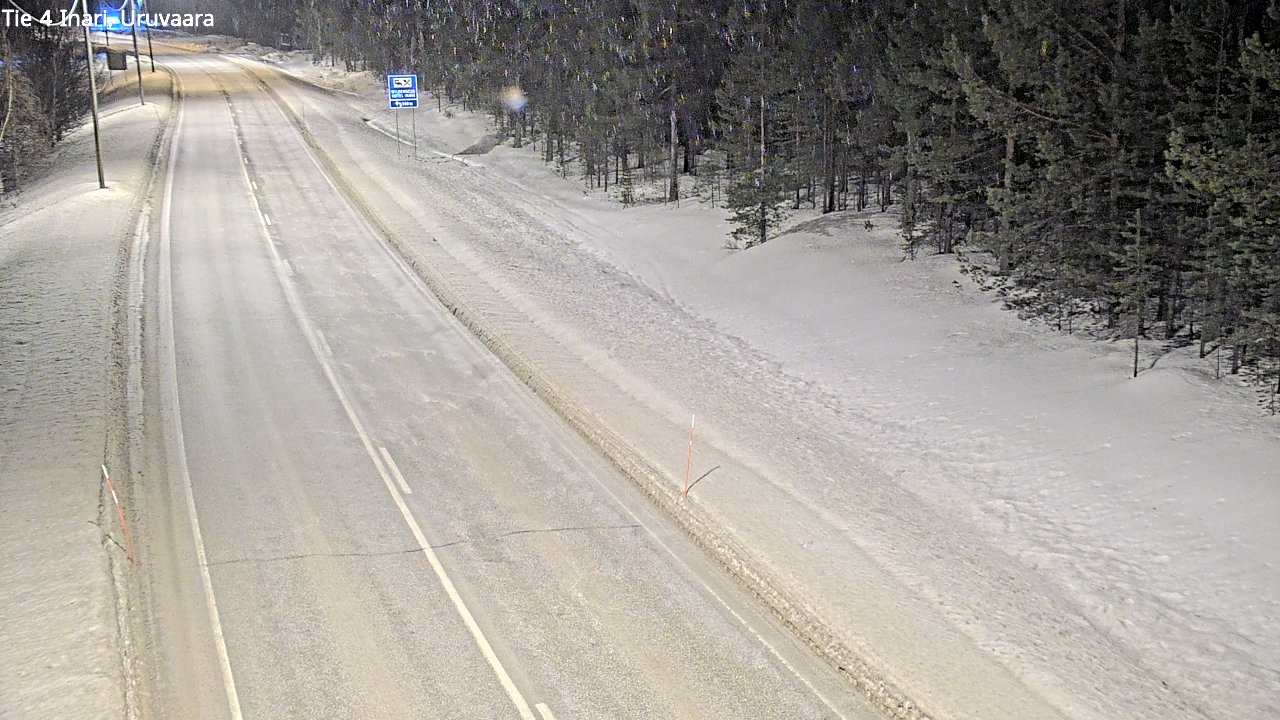 Kelikamerat Kuva Tie 4 Inari, Uruvaara, Inari, Lappi