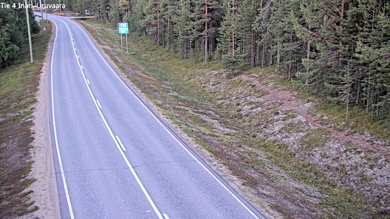 Kelikamerat Kuva Tie 4 Inari, Uruvaara, Inari, Lappi
