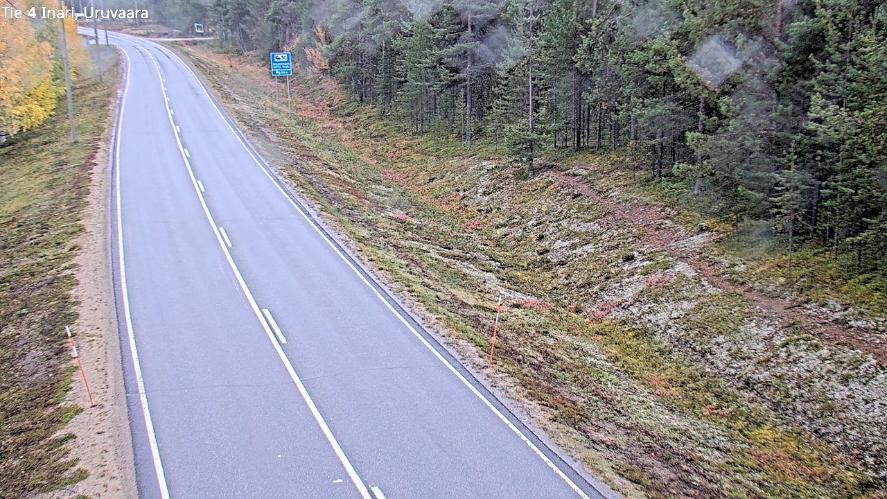 Kelikamerat Kuva Tie 4 Inari, Uruvaara, Inari, Lappi