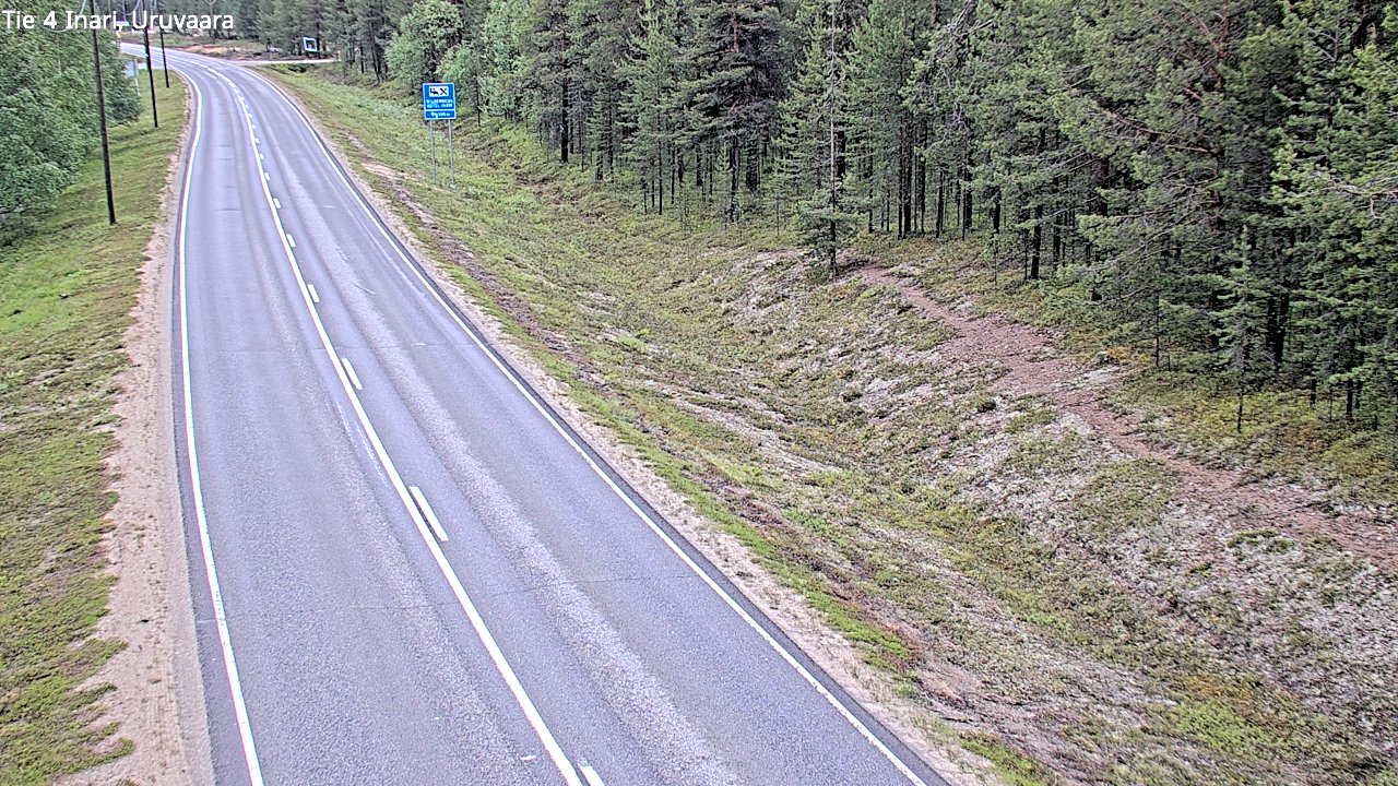 Kelikamerat Kuva Tie 4 Inari, Uruvaara, Inari, Lappi