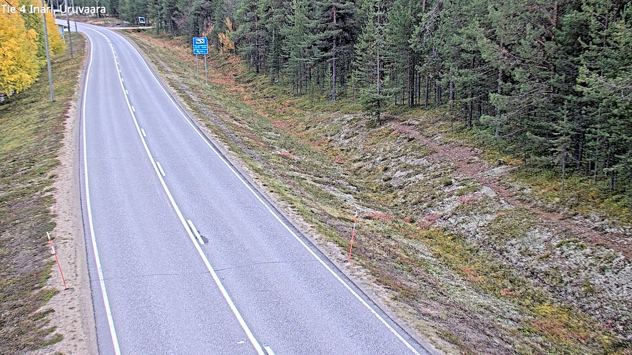 Kelikamerat Kuva Tie 4 Inari, Uruvaara, Inari, Lappi