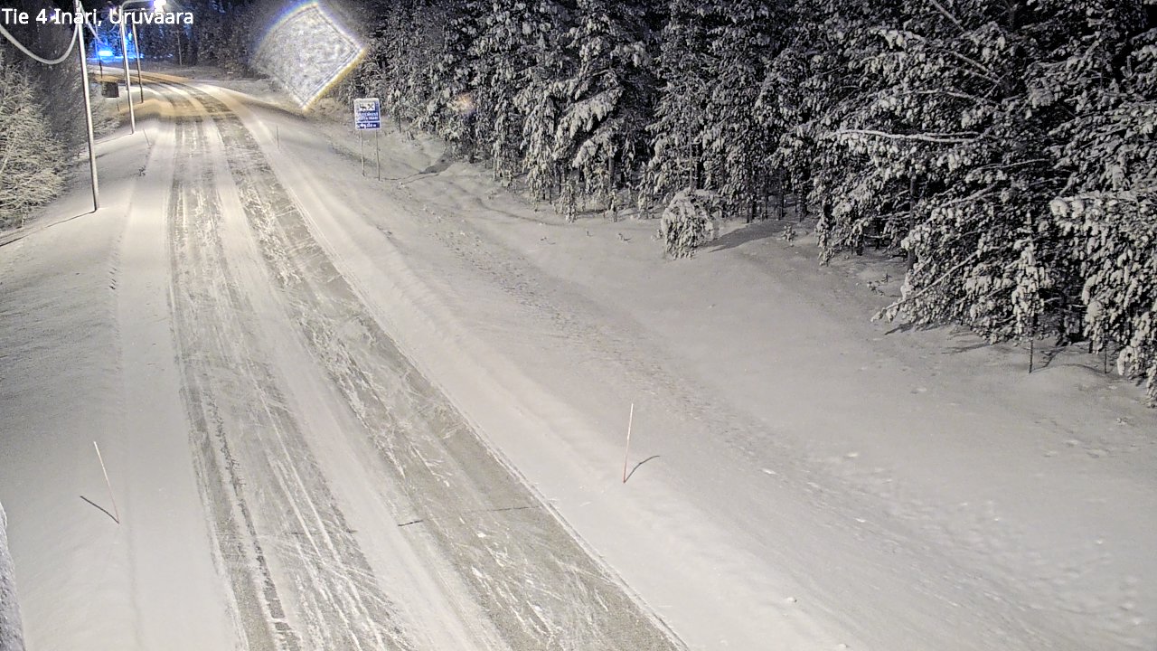 Kelikamerat Kuva Tie 4 Inari, Uruvaara, Inari, Lappi