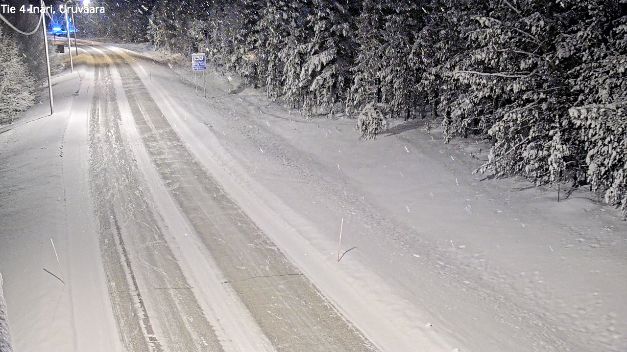 Kelikamerat Kuva Tie 4 Inari, Uruvaara, Inari, Lappi