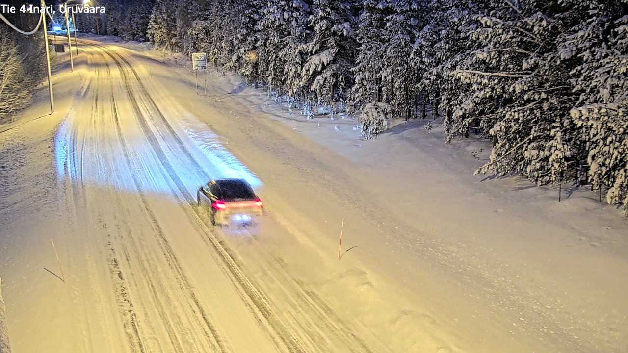 Kelikamerat Kuva Tie 4 Inari, Uruvaara, Inari, Lappi