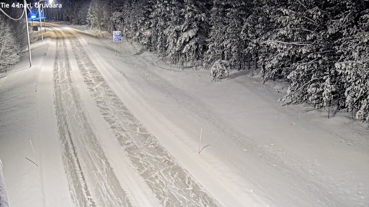 Kelikamerat Kuva Tie 4 Inari, Uruvaara, Inari, Lappi