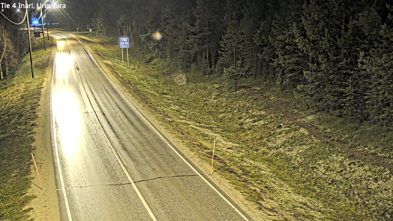 Kelikamerat Kuva Tie 4 Inari, Uruvaara, Inari, Lappi