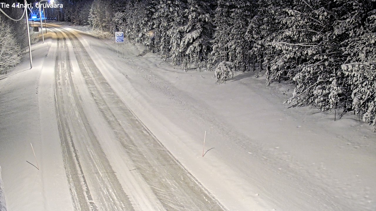 Kelikamerat Kuva Tie 4 Inari, Uruvaara, Inari, Lappi