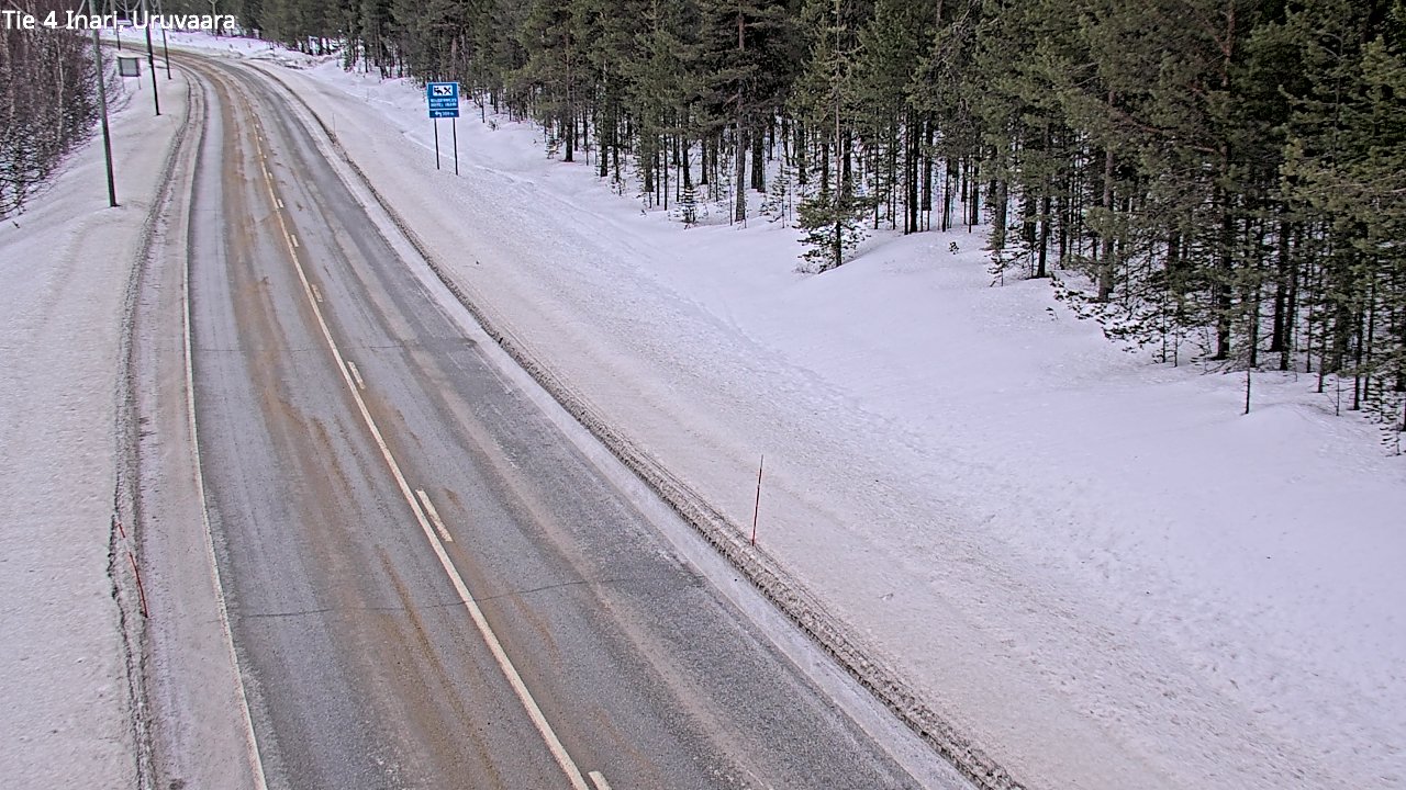 Kelikamerat Kuva Tie 4 Inari, Uruvaara, Inari, Lappi