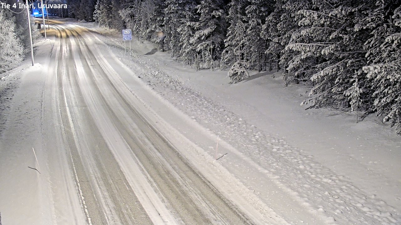 Kelikamerat Kuva Tie 4 Inari, Uruvaara, Inari, Lappi