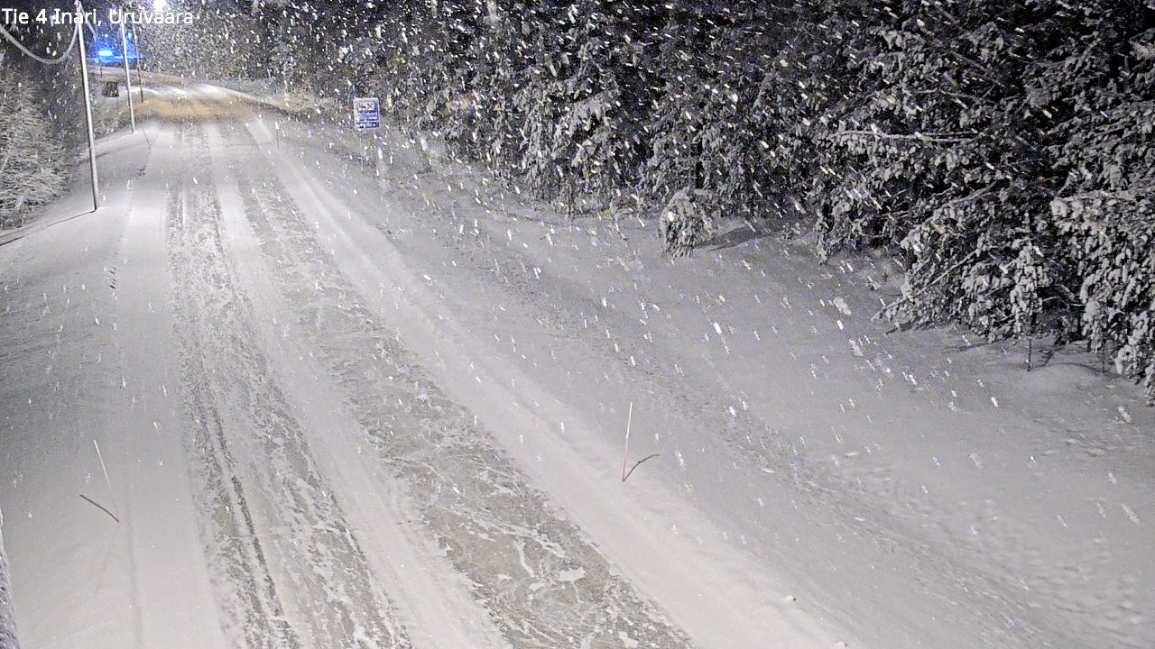 Kelikamerat Kuva Tie 4 Inari, Uruvaara, Inari, Lappi