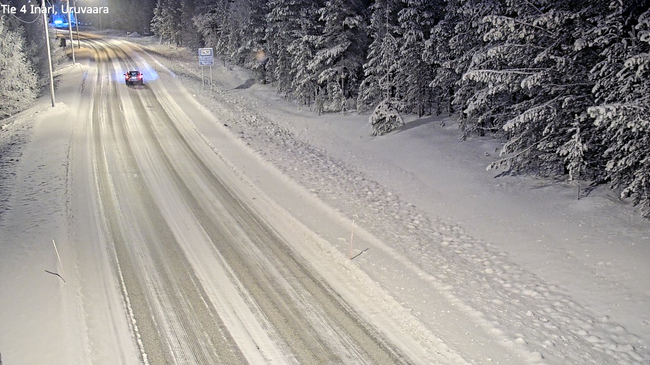 Kelikamerat Kuva Tie 4 Inari, Uruvaara, Inari, Lappi