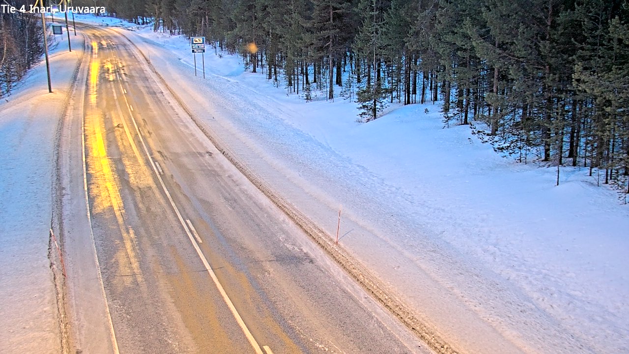 Kelikamerat Kuva Tie 4 Inari, Uruvaara, Inari, Lappi