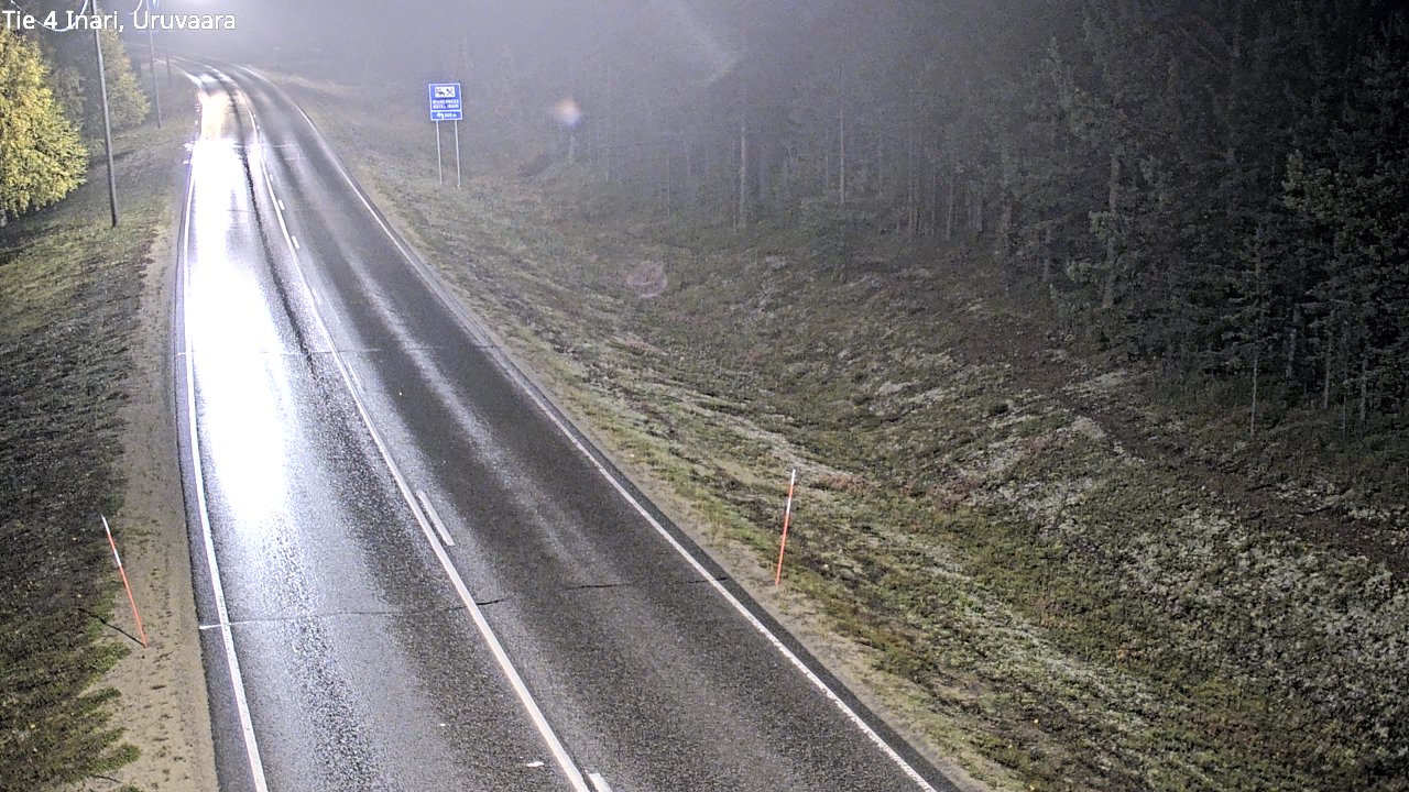 Kelikamerat Kuva Tie 4 Inari, Uruvaara, Inari, Lappi