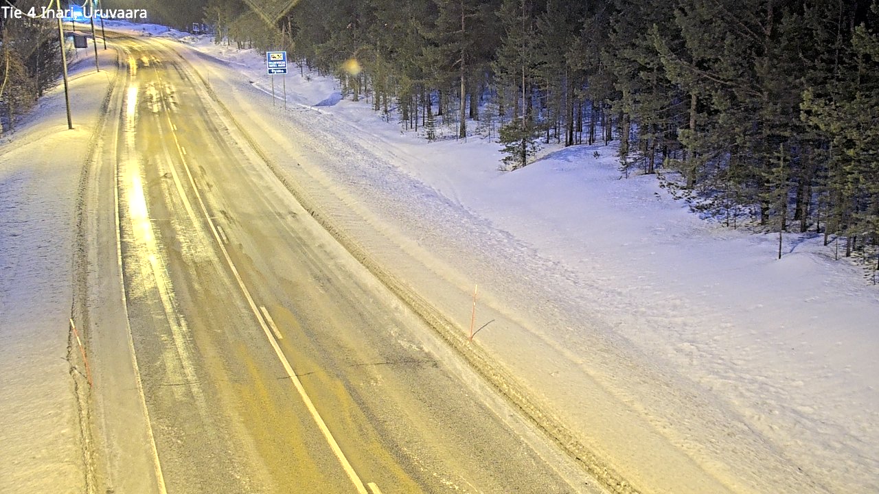 Kelikamerat Kuva Tie 4 Inari, Uruvaara, Inari, Lappi