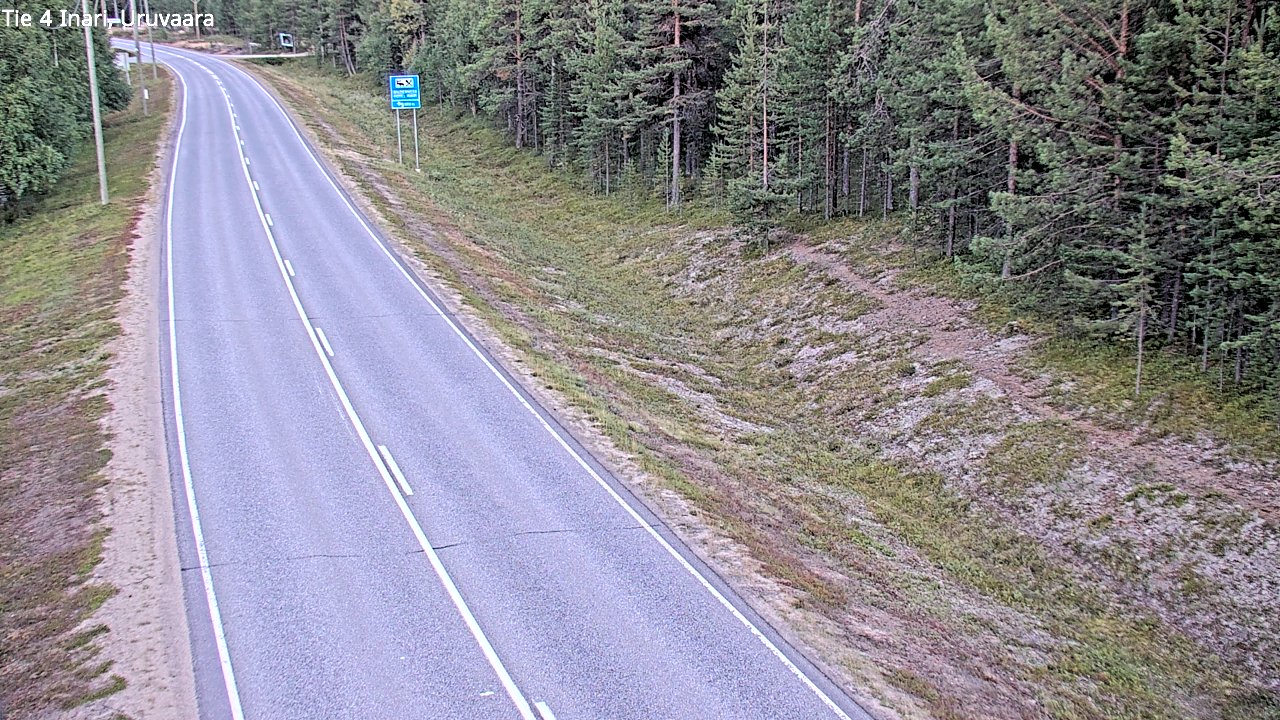 Kelikamerat Kuva Tie 4 Inari, Uruvaara, Inari, Lappi