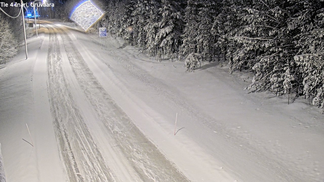 Kelikamerat Kuva Tie 4 Inari, Uruvaara, Inari, Lappi