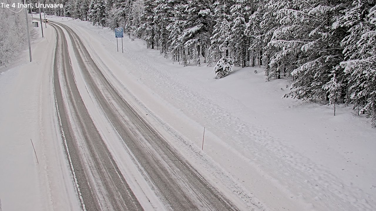 Kelikamerat Kuva Tie 4 Inari, Uruvaara, Inari, Lappi