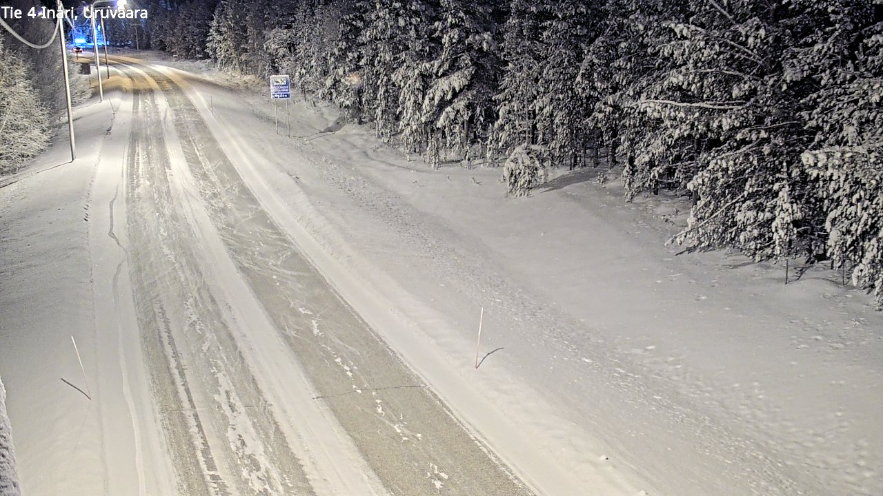 Kelikamerat Kuva Tie 4 Inari, Uruvaara, Inari, Lappi