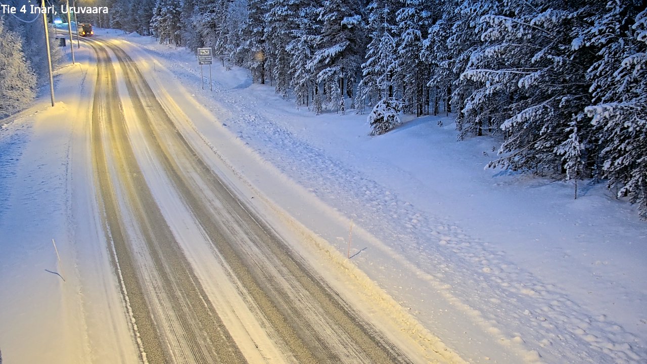 Kelikamerat Kuva Tie 4 Inari, Uruvaara, Inari, Lappi