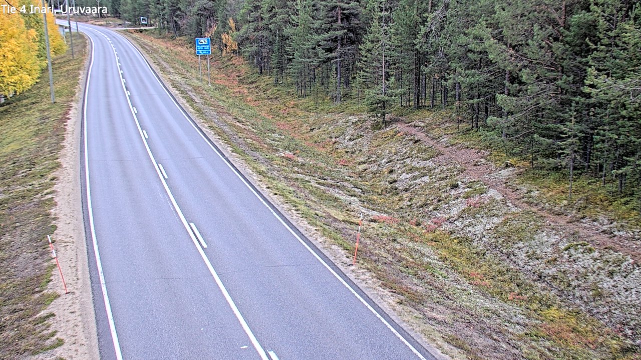 Kelikamerat Kuva Tie 4 Inari, Uruvaara, Inari, Lappi