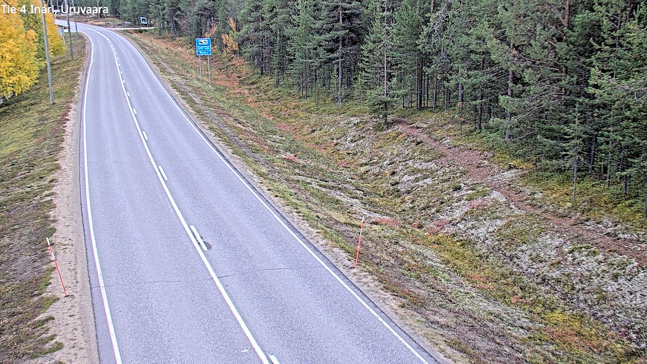 Kelikamerat Kuva Tie 4 Inari, Uruvaara, Inari, Lappi