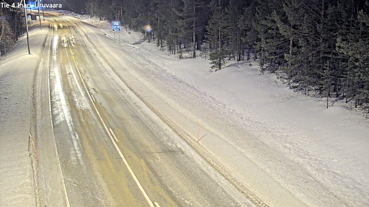 Kelikamerat Kuva Tie 4 Inari, Uruvaara, Inari, Lappi